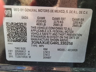 2024 Chevrolet Equinox LT