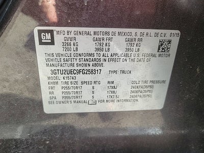 2015 GMC Sierra 1500 SLE