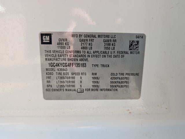 2015 Chevrolet Silverado 3500HD Work Truck