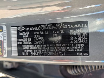 2024 Hyundai Tucson SEL AWD