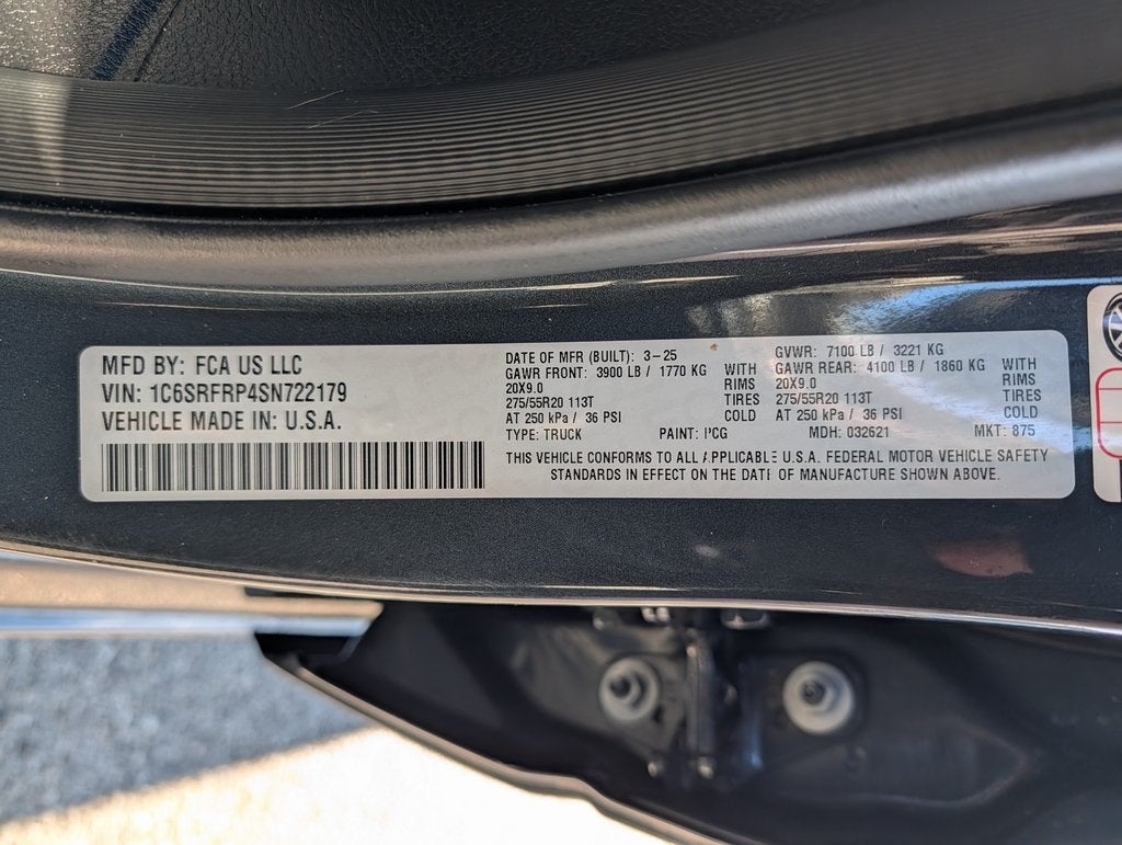 2025 RAM 1500 Laramie