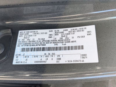 2020 Ford F-150 XL