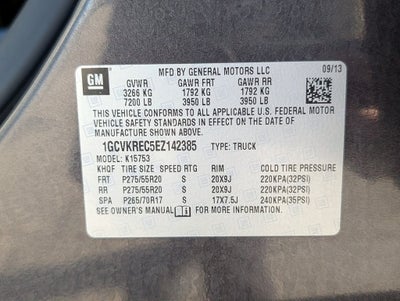 2014 Chevrolet Silverado 1500 LT LT1