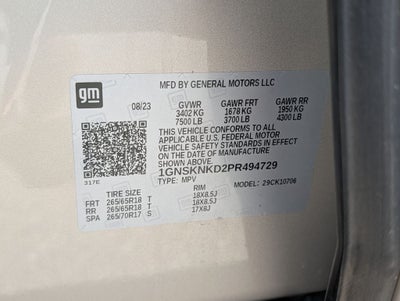 2023 Chevrolet Tahoe LT