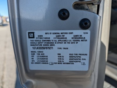 2005 GMC Sierra 3500 SLT DRW