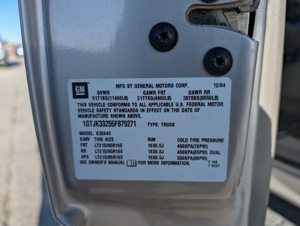 2005 GMC Sierra 3500 SLT DRW