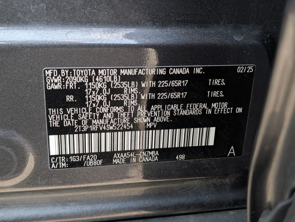 2025 Toyota RAV4 XLE AWD