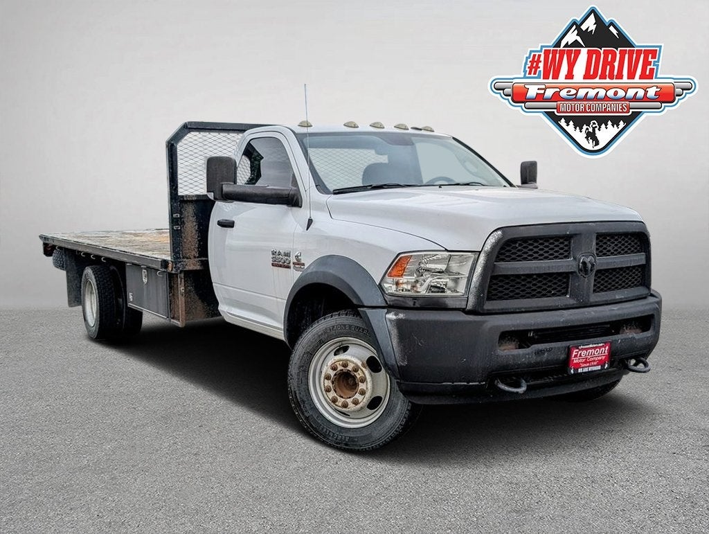 2014 RAM 5500HD Tradesman Flatbed 4X4