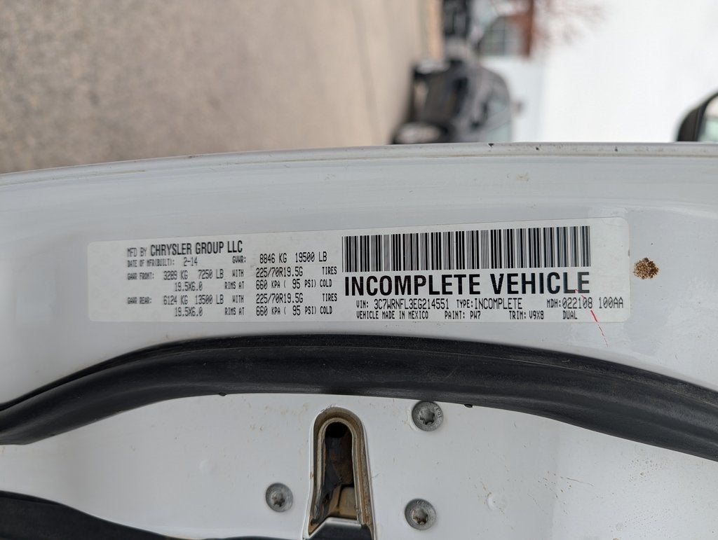 2014 RAM 5500HD Tradesman