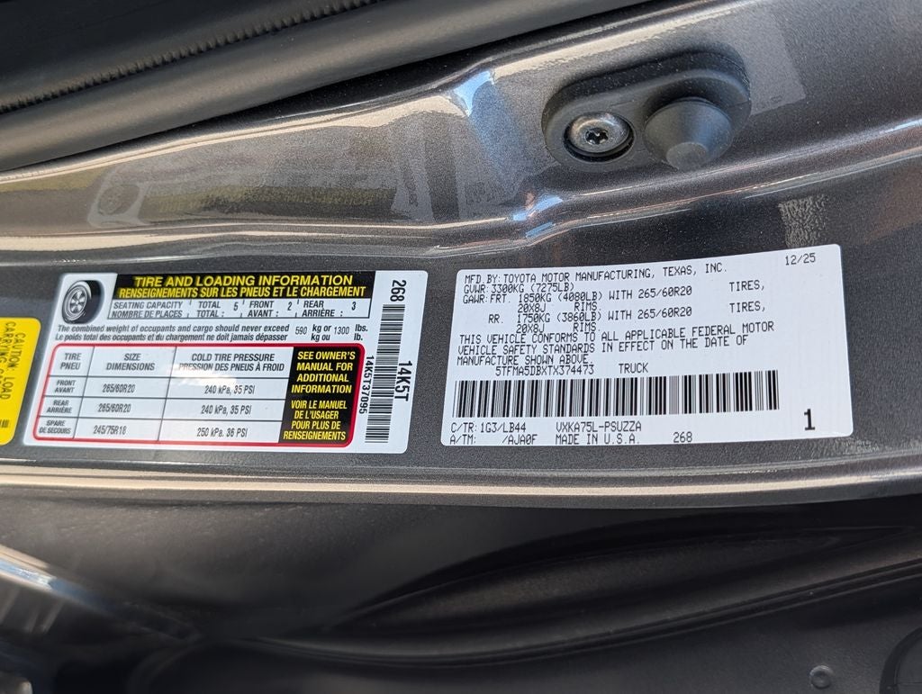 2026 Toyota Tundra 1794
