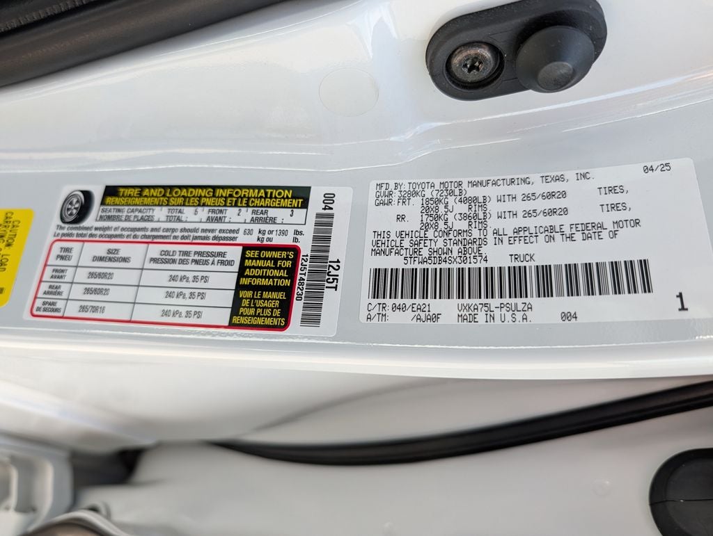 2025 Toyota Tundra Limited