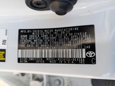 2022 Toyota Corolla APEX SE