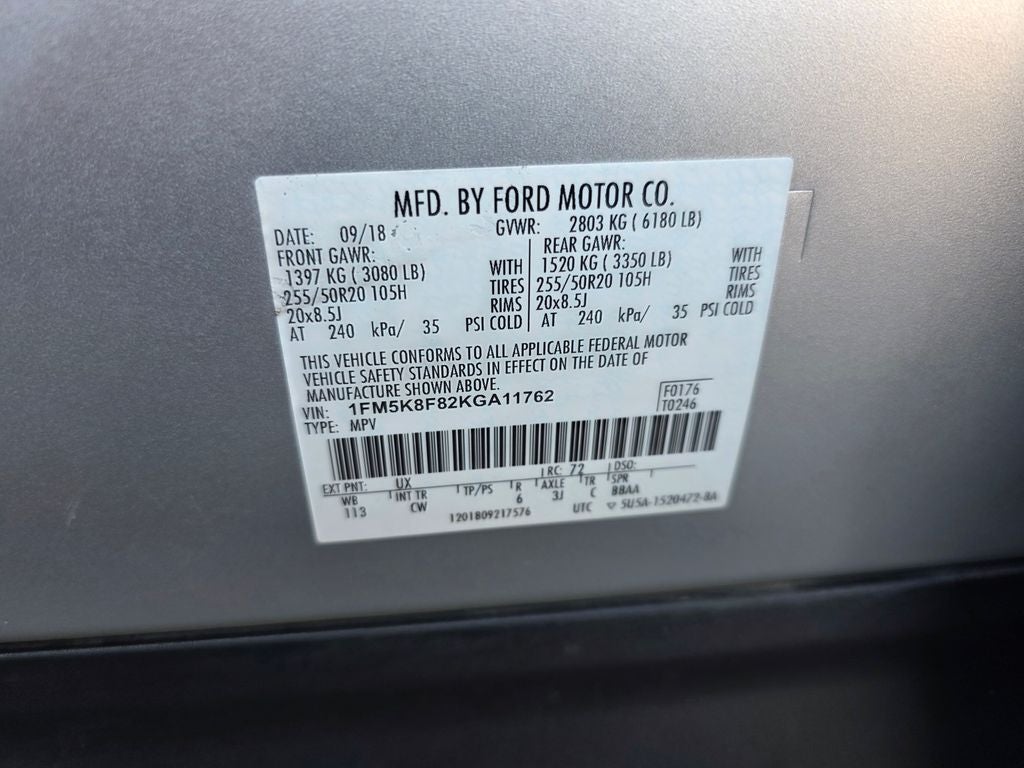 2019 Ford Explorer Limited