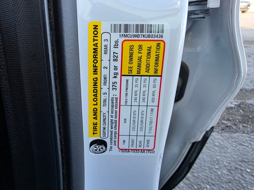 2019 Ford Escape SEL