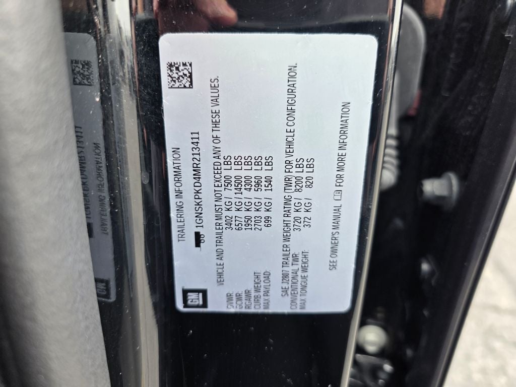 2021 Chevrolet Tahoe Z71
