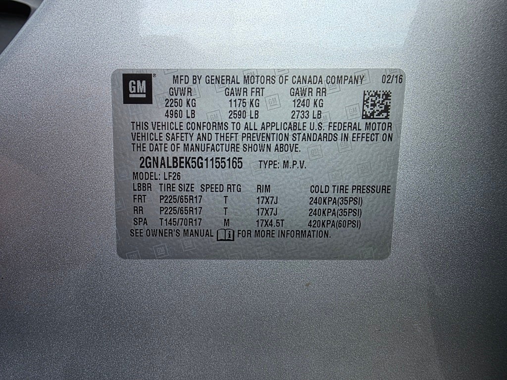 2016 Chevrolet Equinox LS