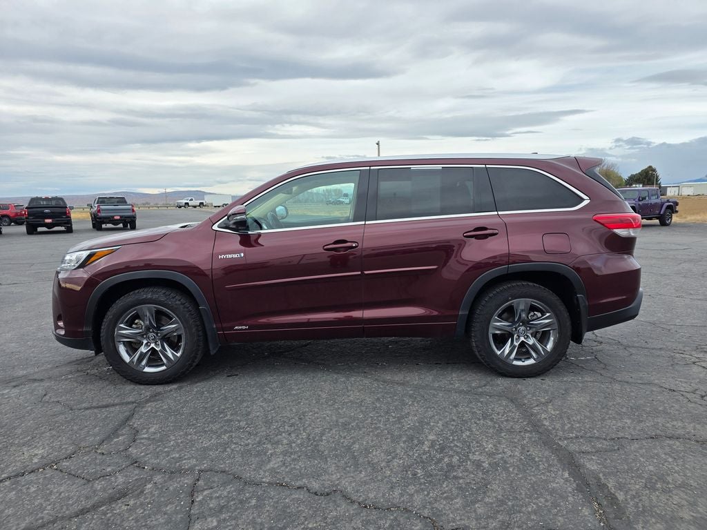 2017 Toyota Highlander Hybrid Limited Platinum