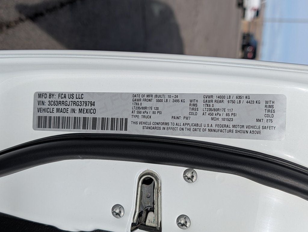 2024 RAM 3500 Tradesman Dually 4x4