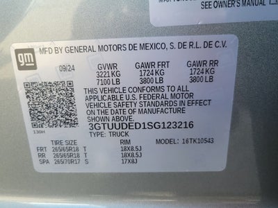 2025 GMC Sierra 1500 SLT