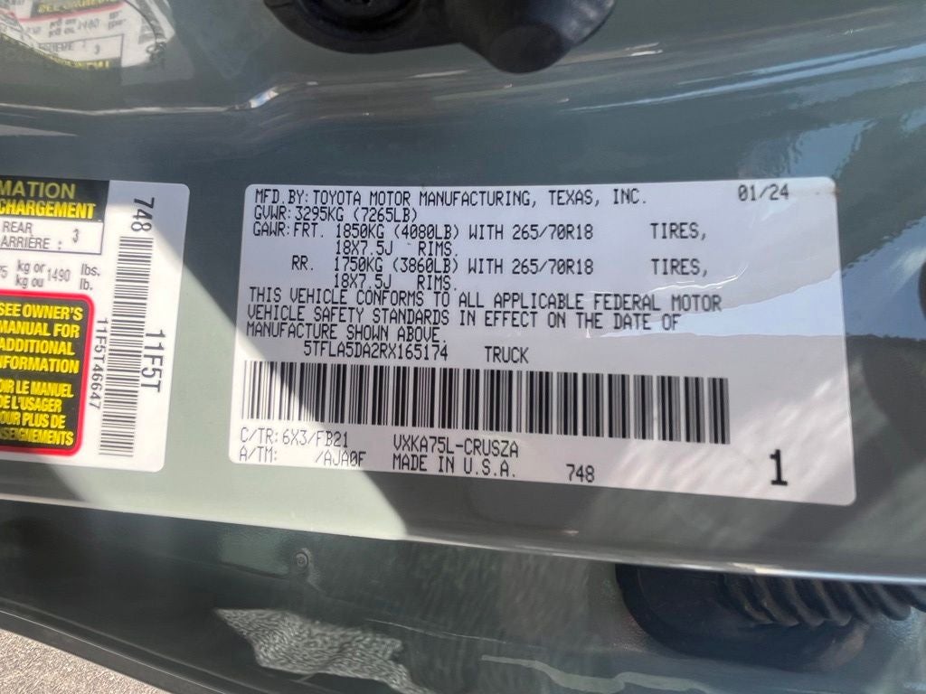 2024 Toyota Tundra SR5
