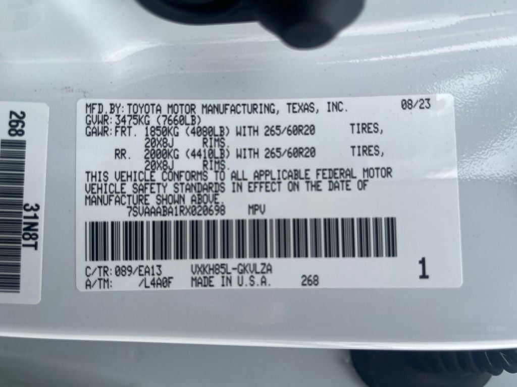 2024 Toyota Sequoia Limited