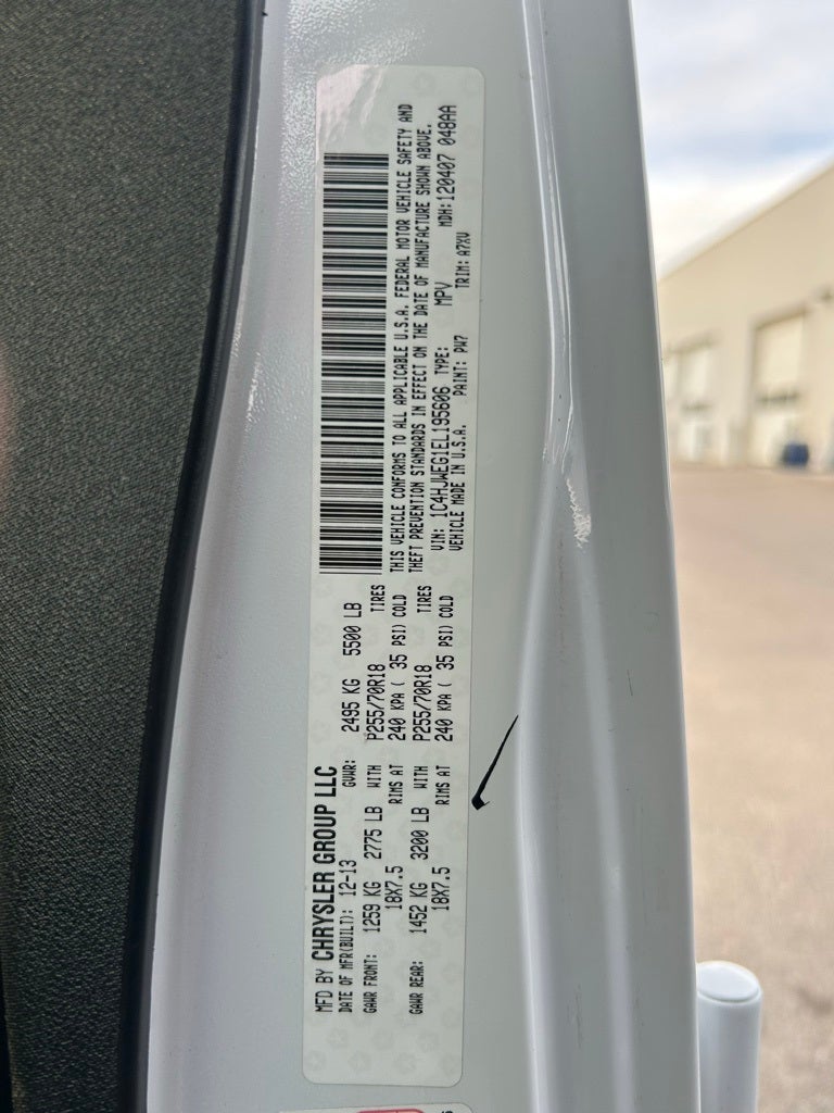 2014 Jeep Wrangler Unlimited Unlimited Sahara