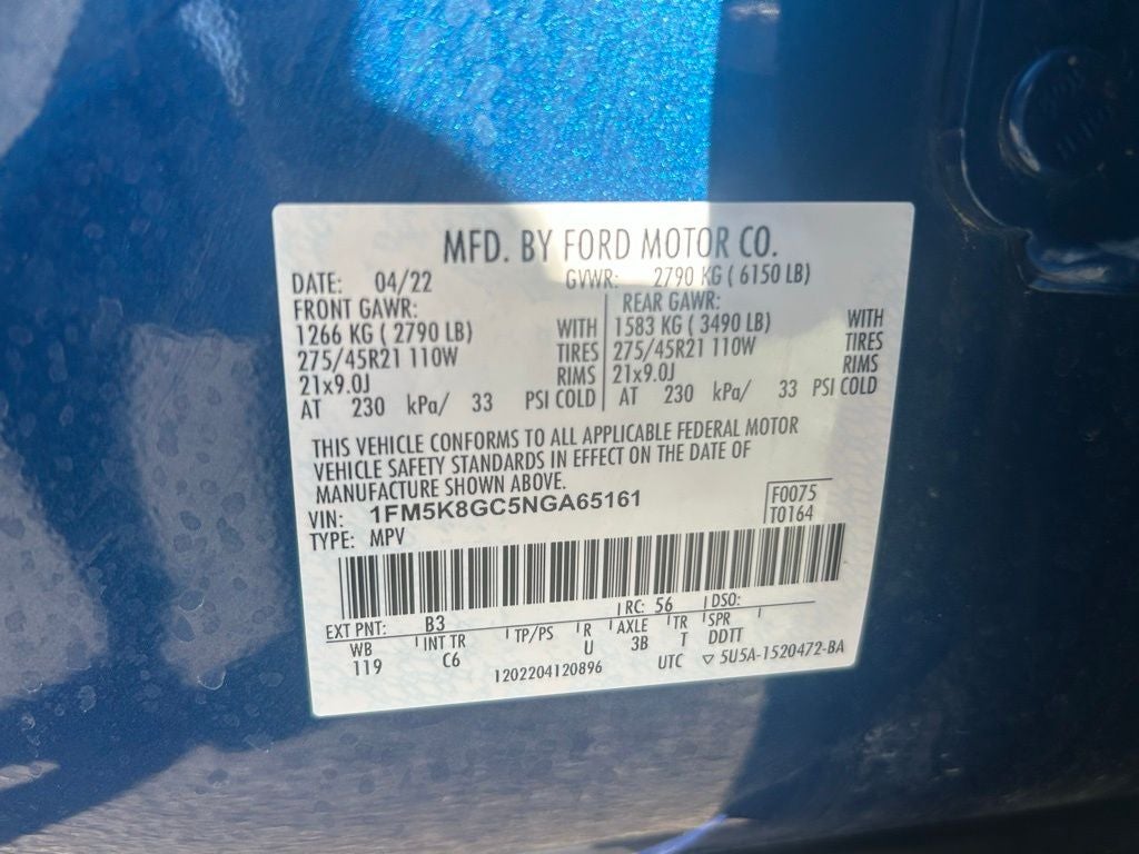 2022 Ford Explorer ST