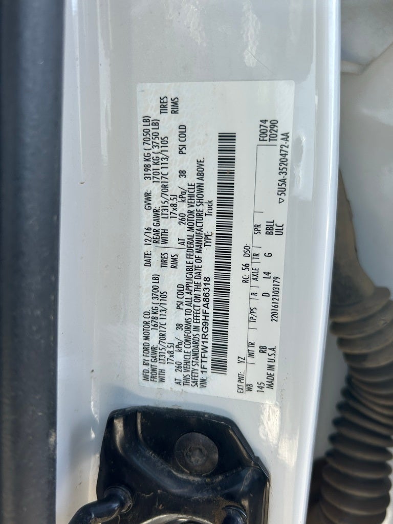 2017 Ford F-150 Raptor