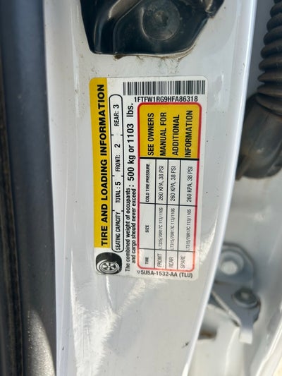 2017 Ford F-150 Raptor