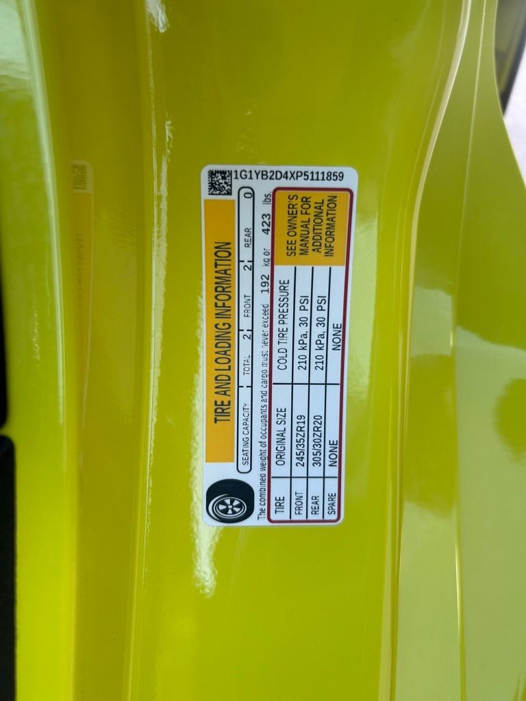 2023 Chevrolet Corvette Stingray 2LT