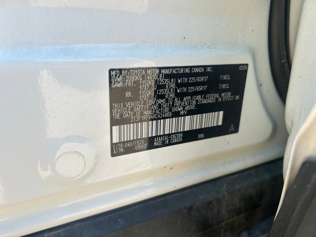 2024 Toyota RAV4 LE AWD