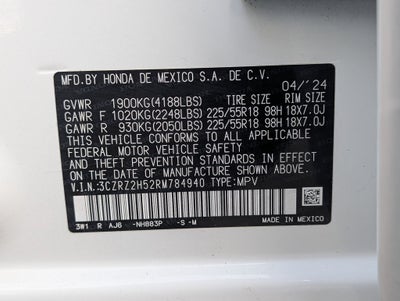 2024 Honda HR-V Sport AWD