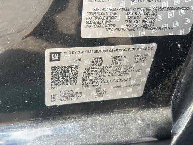 2020 Chevrolet Silverado 1500 LT Trail Boss