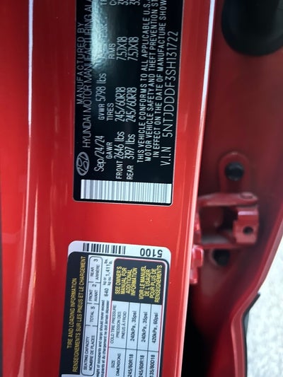 2025 Hyundai Santa Cruz XRT