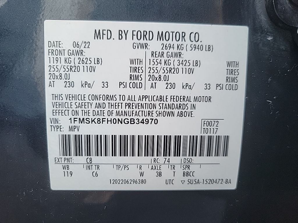 2022 Ford Explorer Limited