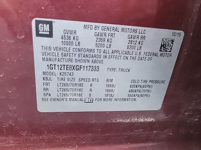 2016 GMC Sierra 2500HD SLT