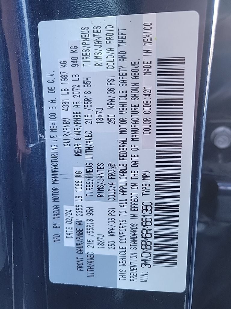 2024 Mazda Mazda CX-30 2.5 S Select Sport