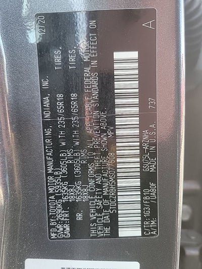 2021 Toyota Highlander L