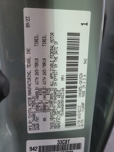 2024 Toyota Sequoia SR5