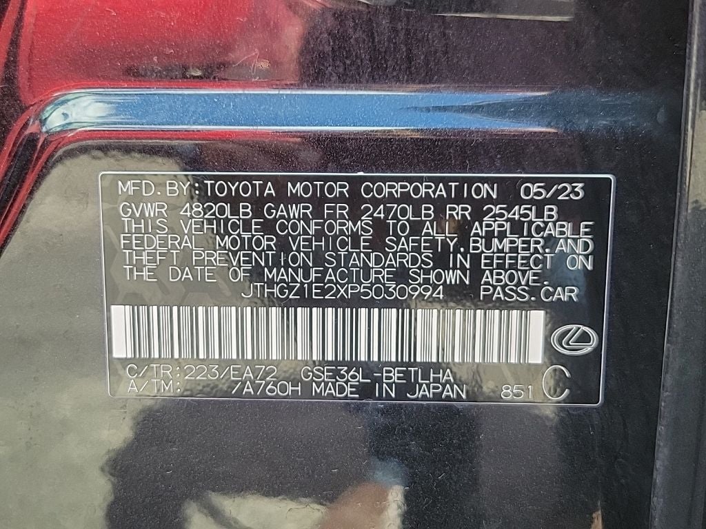 2023 Lexus IS 350 F SPORT