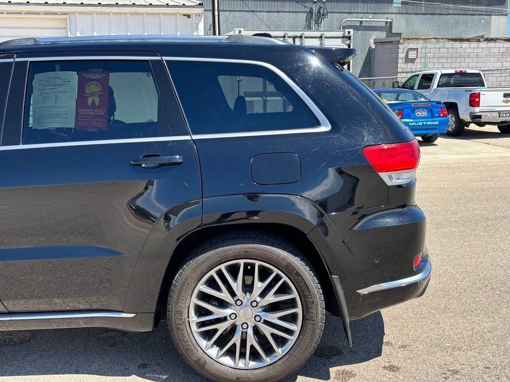 2018 Jeep Grand Cherokee Summit