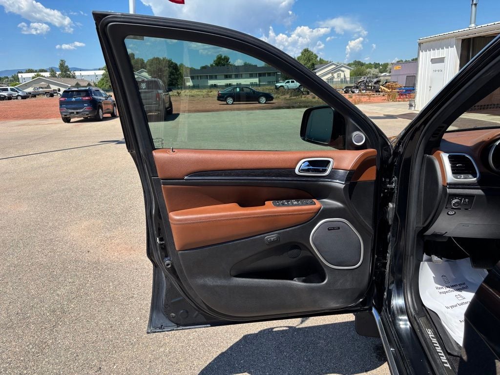2018 Jeep Grand Cherokee Summit