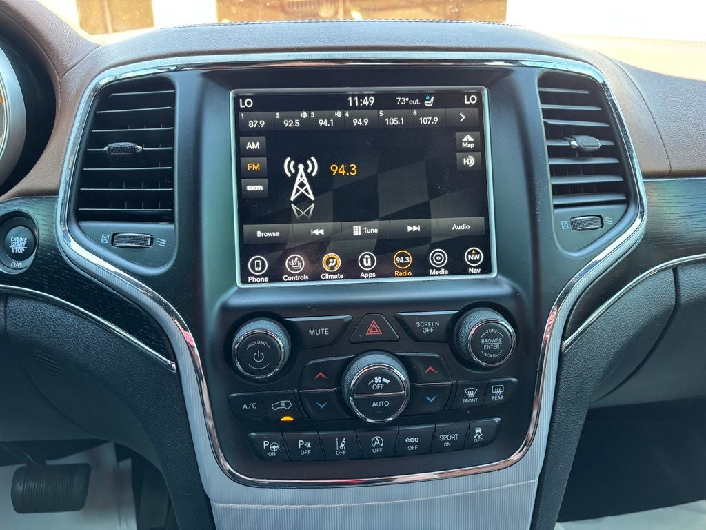2018 Jeep Grand Cherokee Summit