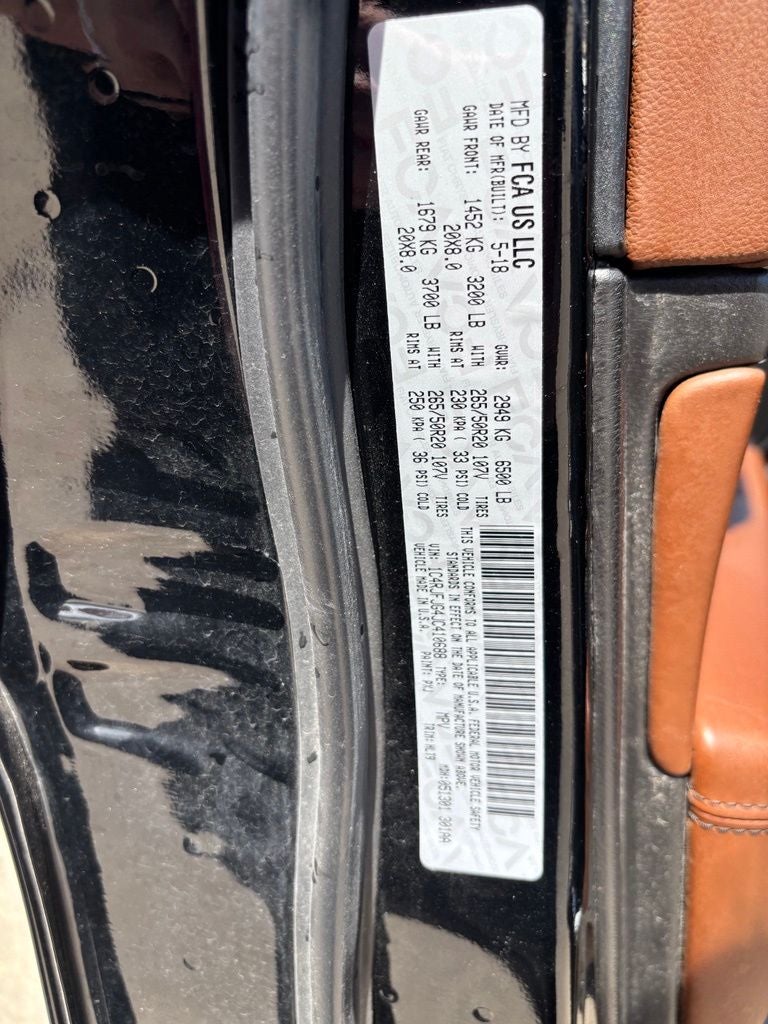 2018 Jeep Grand Cherokee Summit