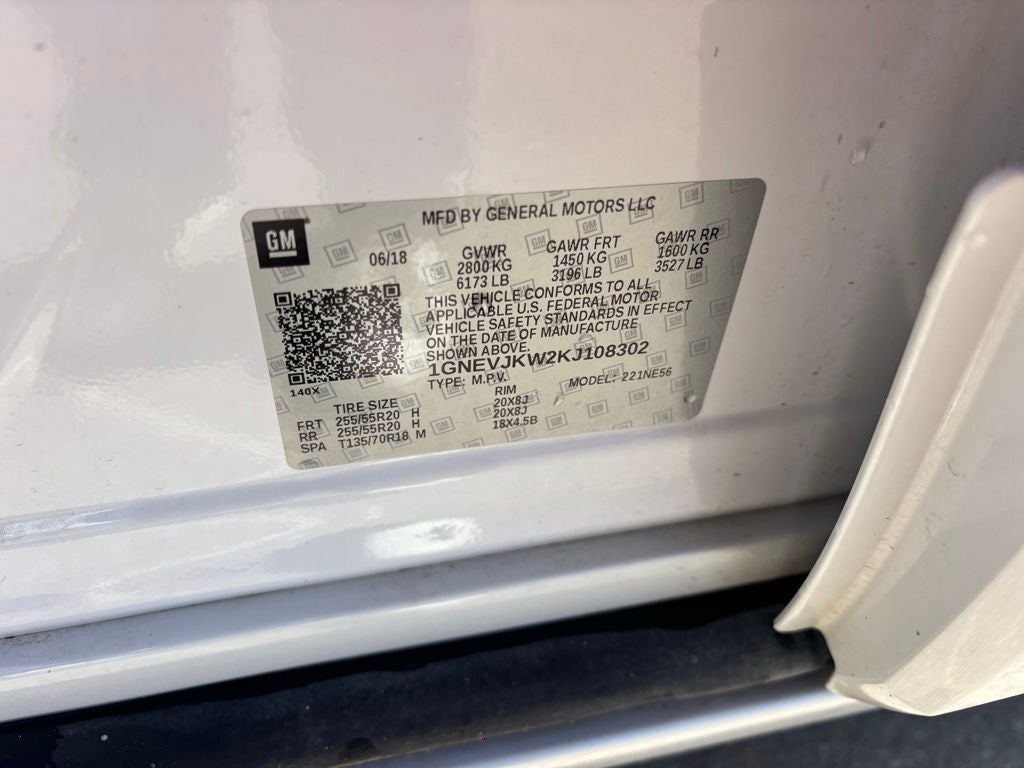 2019 Chevrolet Traverse High Country