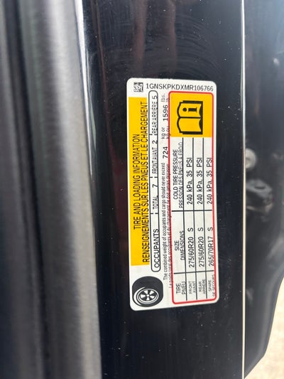 2021 Chevrolet Tahoe Z71