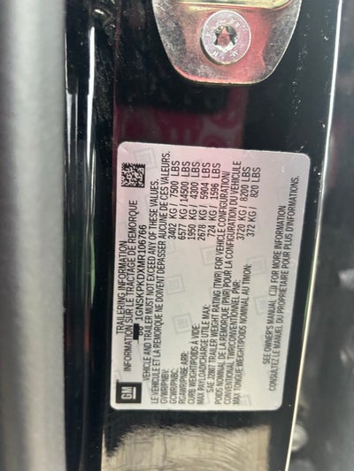 2021 Chevrolet Tahoe Z71