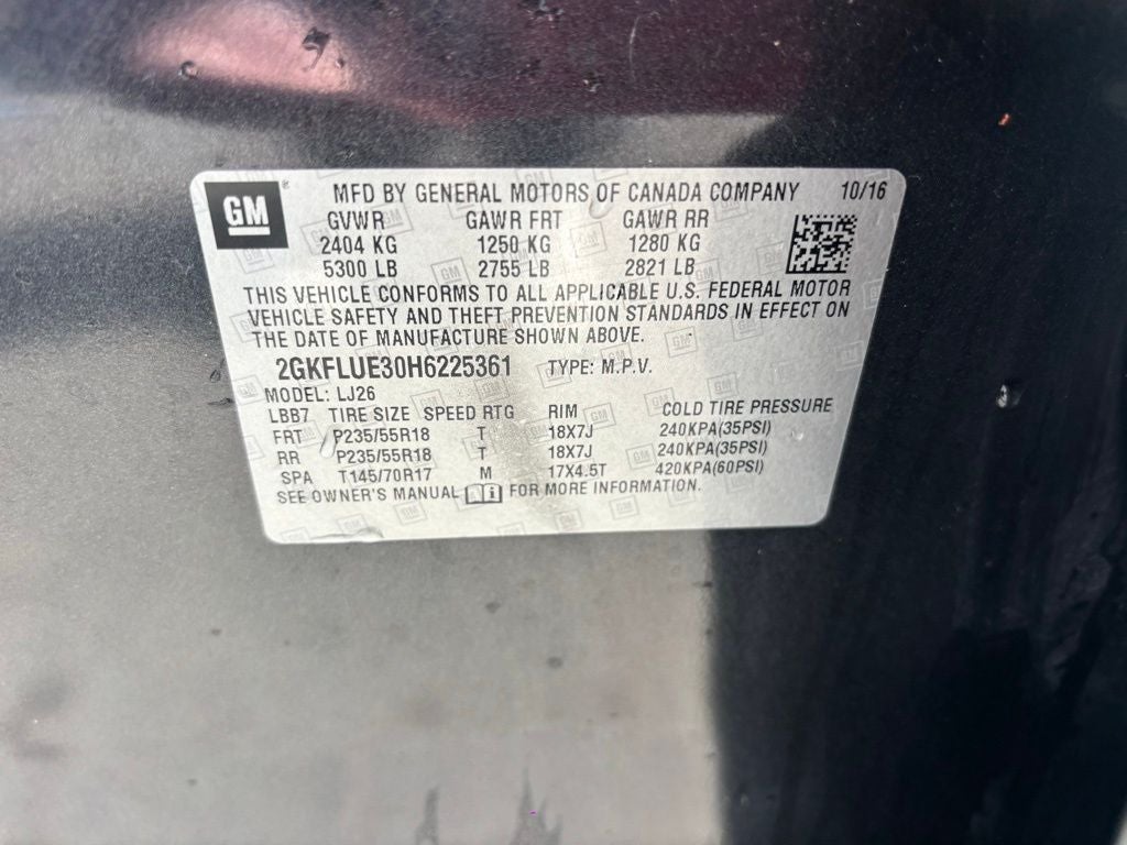 2017 GMC Terrain SLT