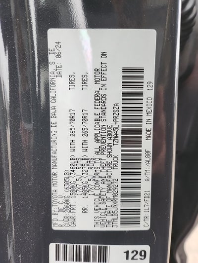 2024 Toyota Tacoma TRD Off-Road