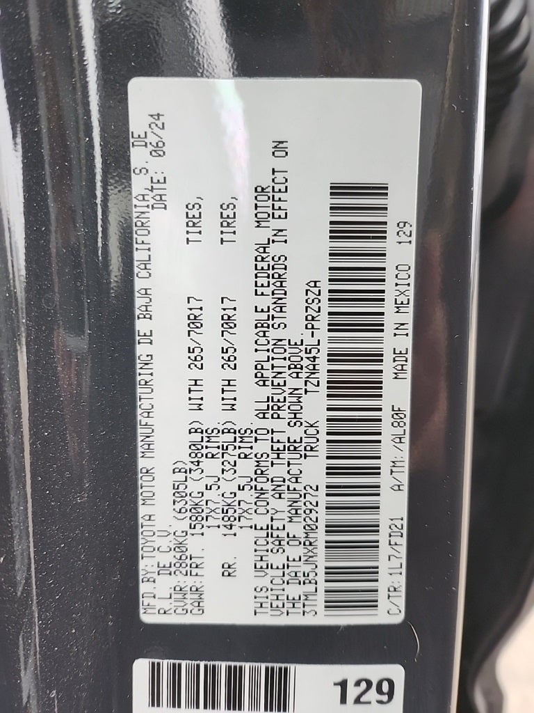 2024 Toyota Tacoma TRD Off-Road